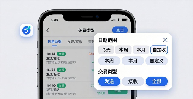 如何在imToken官方下载app中查询过往交易?_过往记录查询_钉钉app下载官方下载