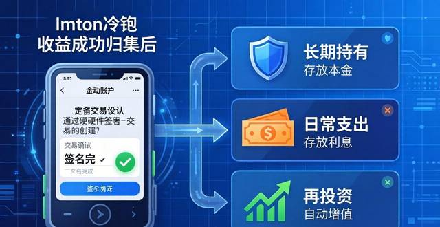 冷钱包热钱包区别_如何通过imToken冷钱包管理收益分配？_富钱包收益